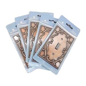 Five Pack Brainerd Single Switch, Sponged Copper [37]